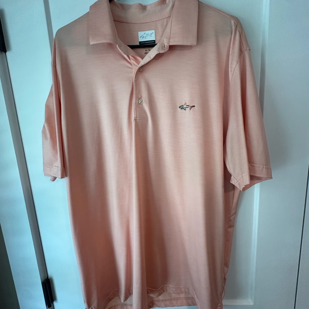 Lacoste Men's Light Pink Polo Shirt